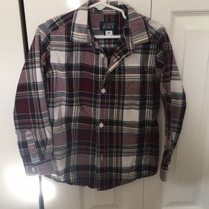 TODDLER BUTTON UP LONGSLEEVE